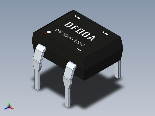 桥式整流器-DFM_330mil