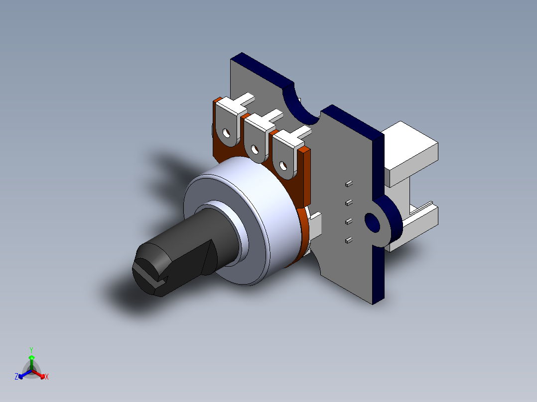 传感器 (49)正等轴测图