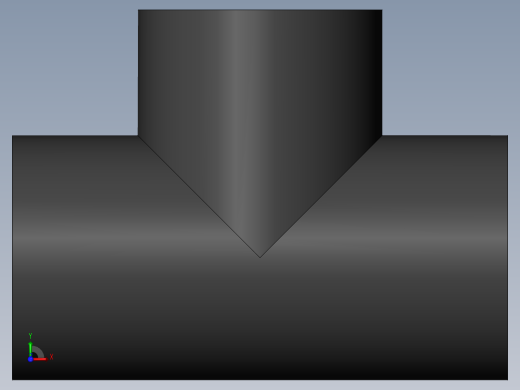 PVC管件-1.5in Tee右视缩略图