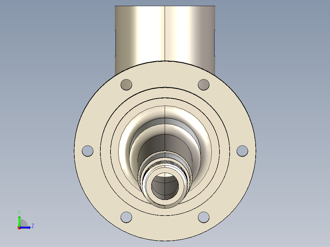 轮轴-底盘系统左视图