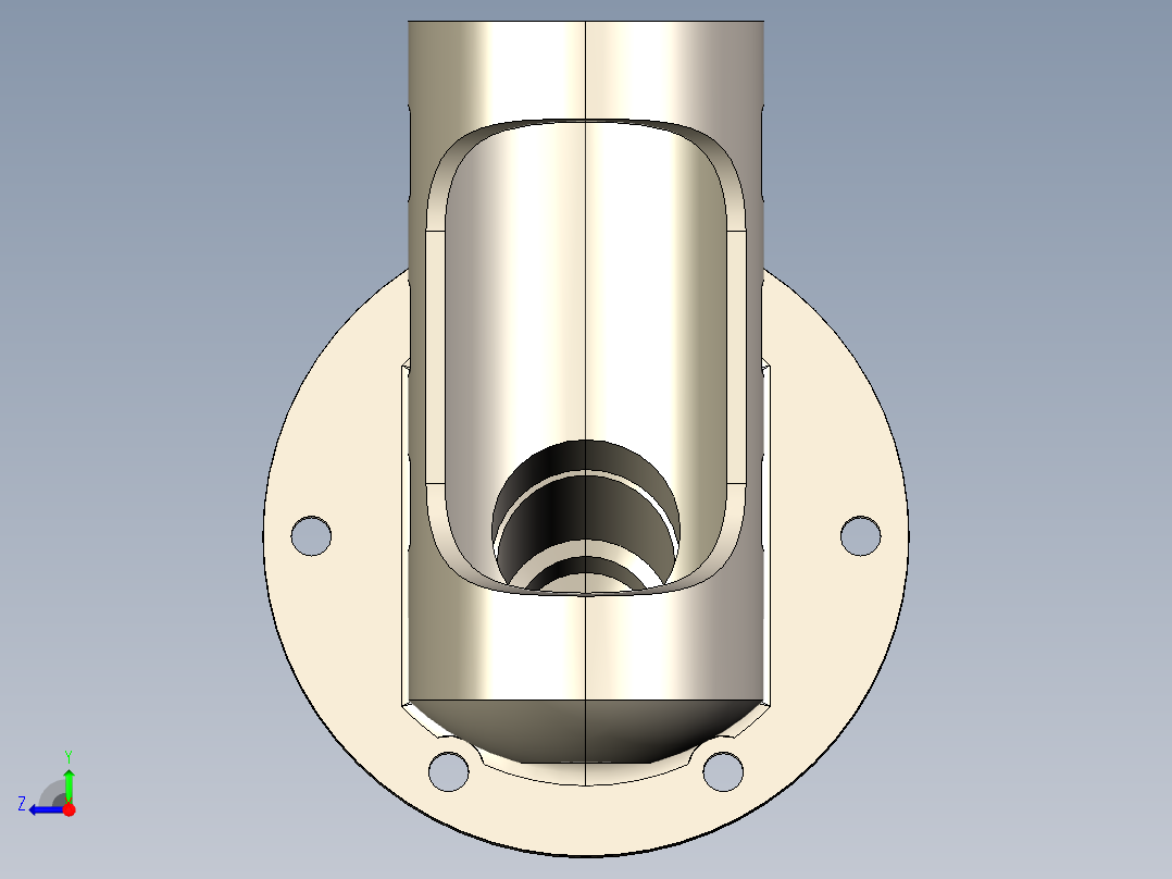 轮轴-底盘系统右视图