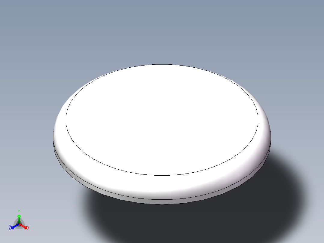 THA碟形封头DN900正等轴测图