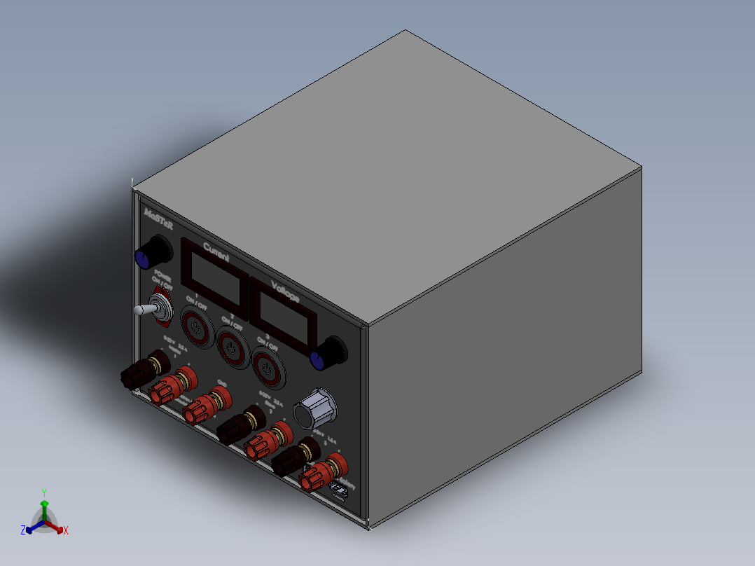 电源2 (17)正等轴测图