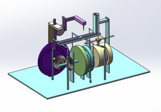 一种机械凸轮齿轮机构缩略图