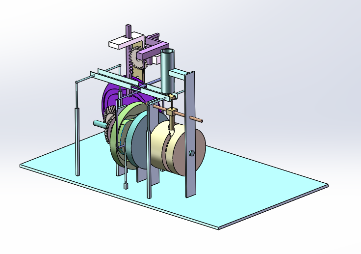 一种机械凸轮齿轮机构