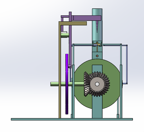 一种机械凸轮齿轮机构
