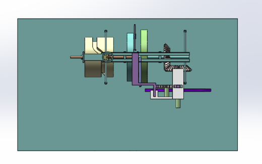 一种机械凸轮齿轮机构缩略图