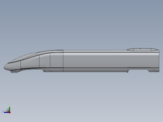 动车头车车体399973右视缩略图
