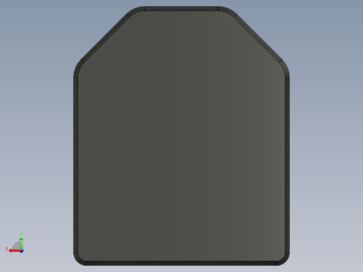 NIJ lvl IV装甲钢板300x250x25后视缩略图