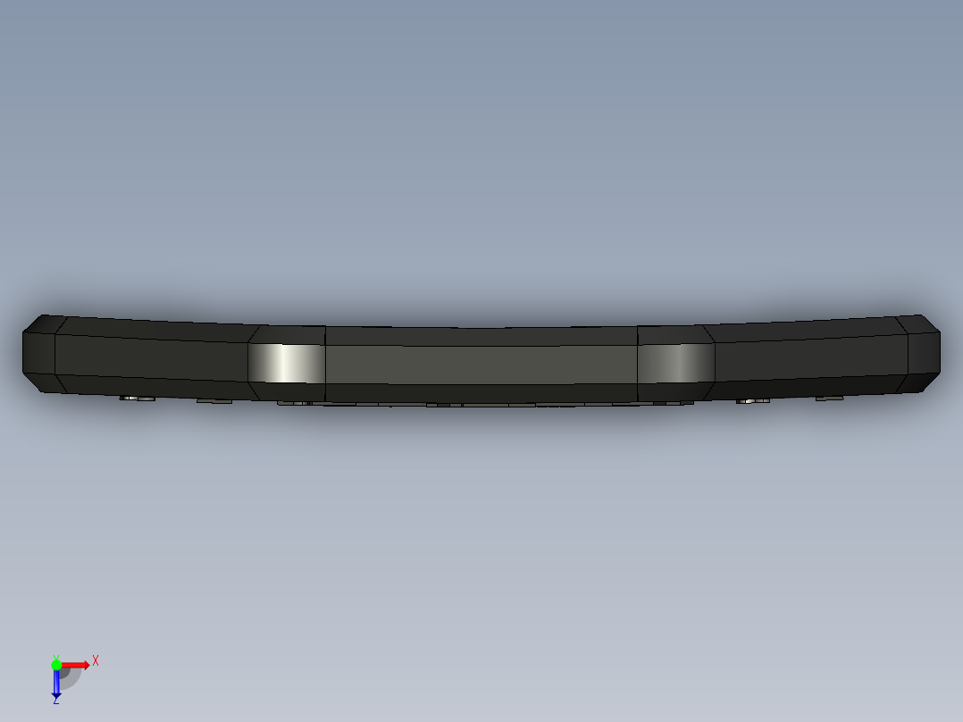 NIJ lvl IV装甲钢板300x250x25俯视图