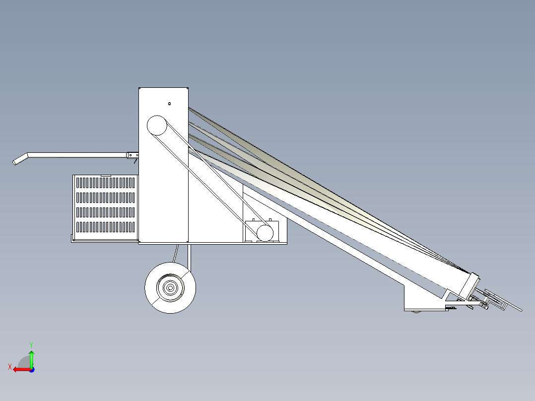 韭菜收割机设计含三维模型+7张CAD图纸+35页说明书后视图