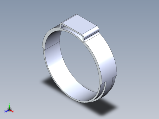 软管防护装置、保护管、护套以及减压装置正等轴测缩略图