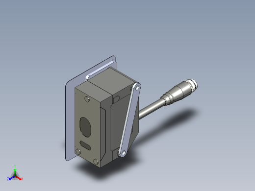 基恩士IL-030_kc图纸模型