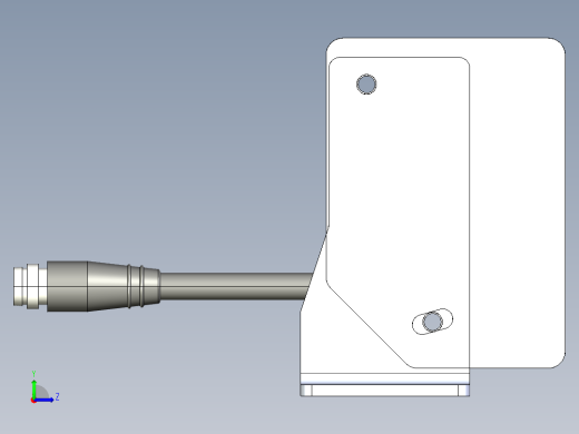 基恩士IL-030_kc图纸模型左视缩略图