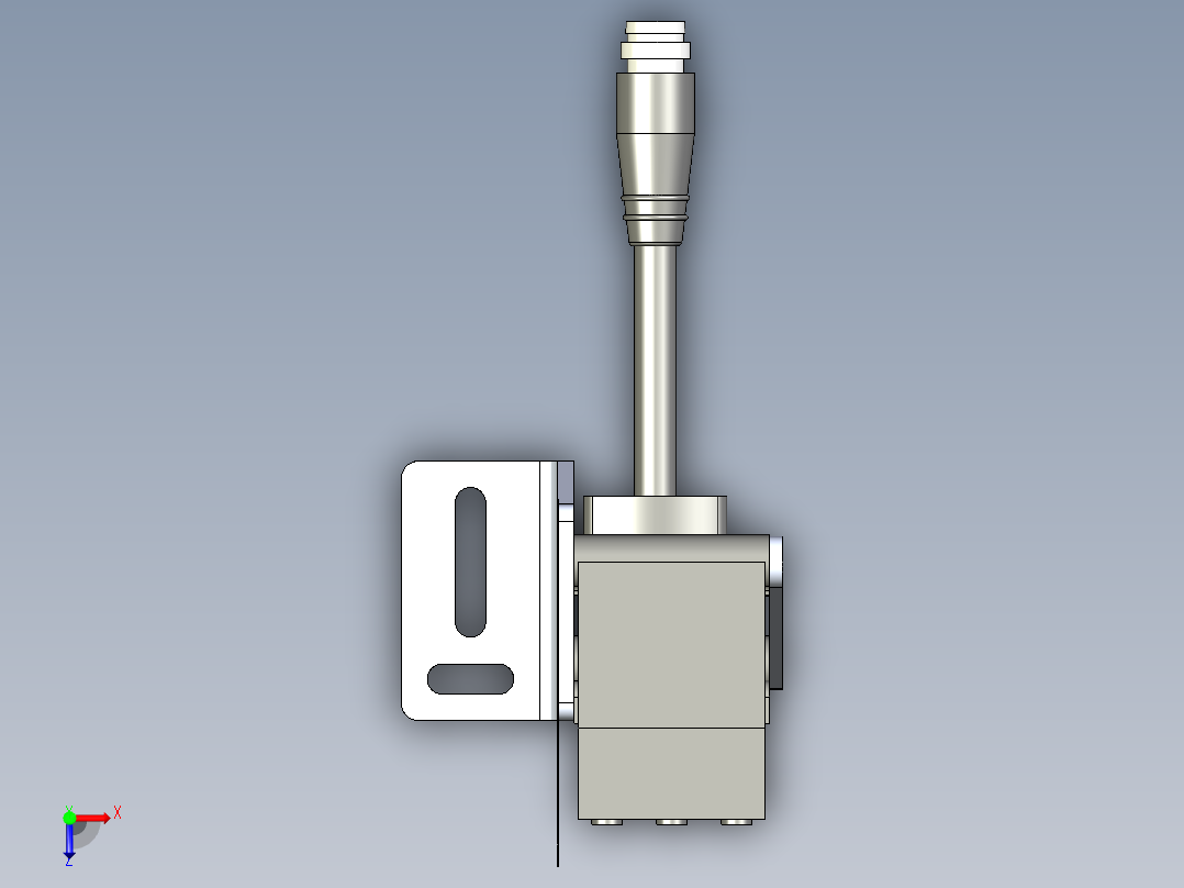 基恩士IL-030_kc图纸模型俯视图