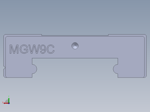 上银直线滑轨-MGW9C 滑块后视缩略图