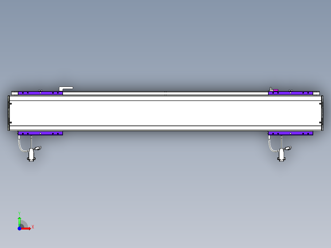 威洛博VL系列3d模型模组2VL14S2Y-S800前视图