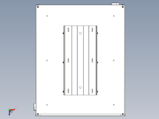 电器柜 电控柜 (99) 机械设计素材俯视缩略图