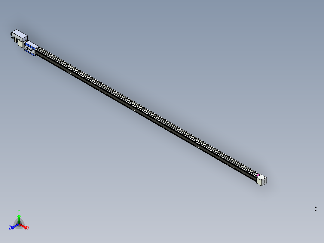 威洛博LB.GB同步带传动--欧规系列GB8-L96-S3950-BR-P75主视图