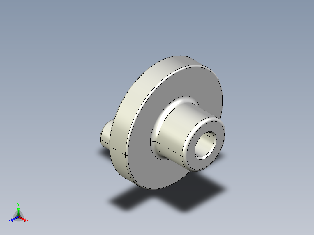 鋁合金手輪AH,AHG,AHR-3D多系列多零件图纸模型主视图