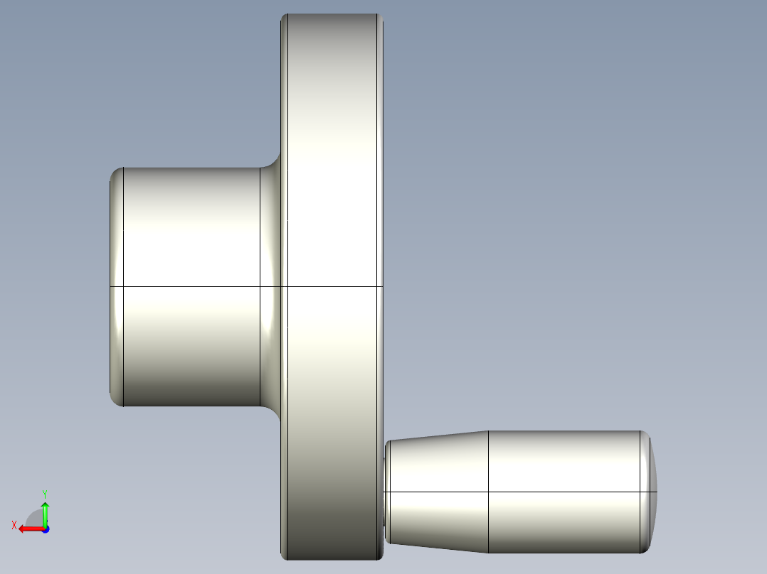 鋁合金手輪AH,AHG,AHR-3D多系列多零件图纸模型后视图