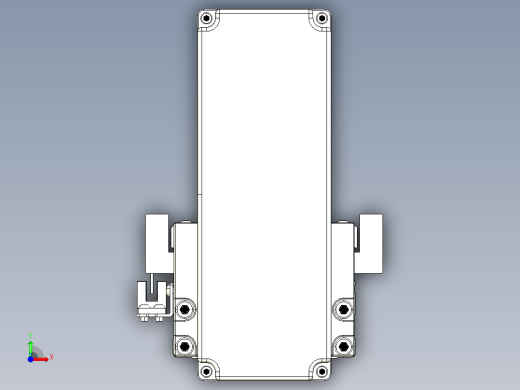 TPA-KNR-86E-1610C-L850A1-MU-P40-N3线性模块铝制底座前视缩略图