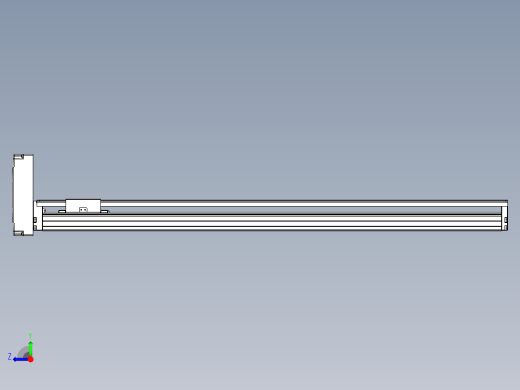 TPA-KNR-86E-1610C-L850A1-MU-P40-N3线性模块铝制底座右视缩略图