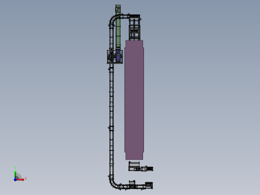 糕点全自动生产线sw18可编辑前视缩略图