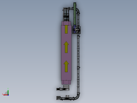 糕点全自动生产线sw18可编辑后视缩略图