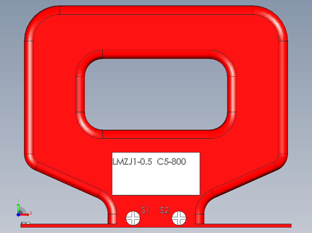 德力西电气 LMZJ1-0.5 C5-800前视图