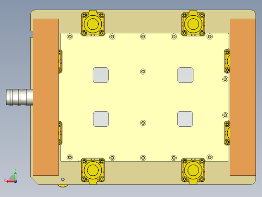 E1-A-笔记本CNC工装夹具三维模型CNC2铣墙高C角-210120后视缩略图