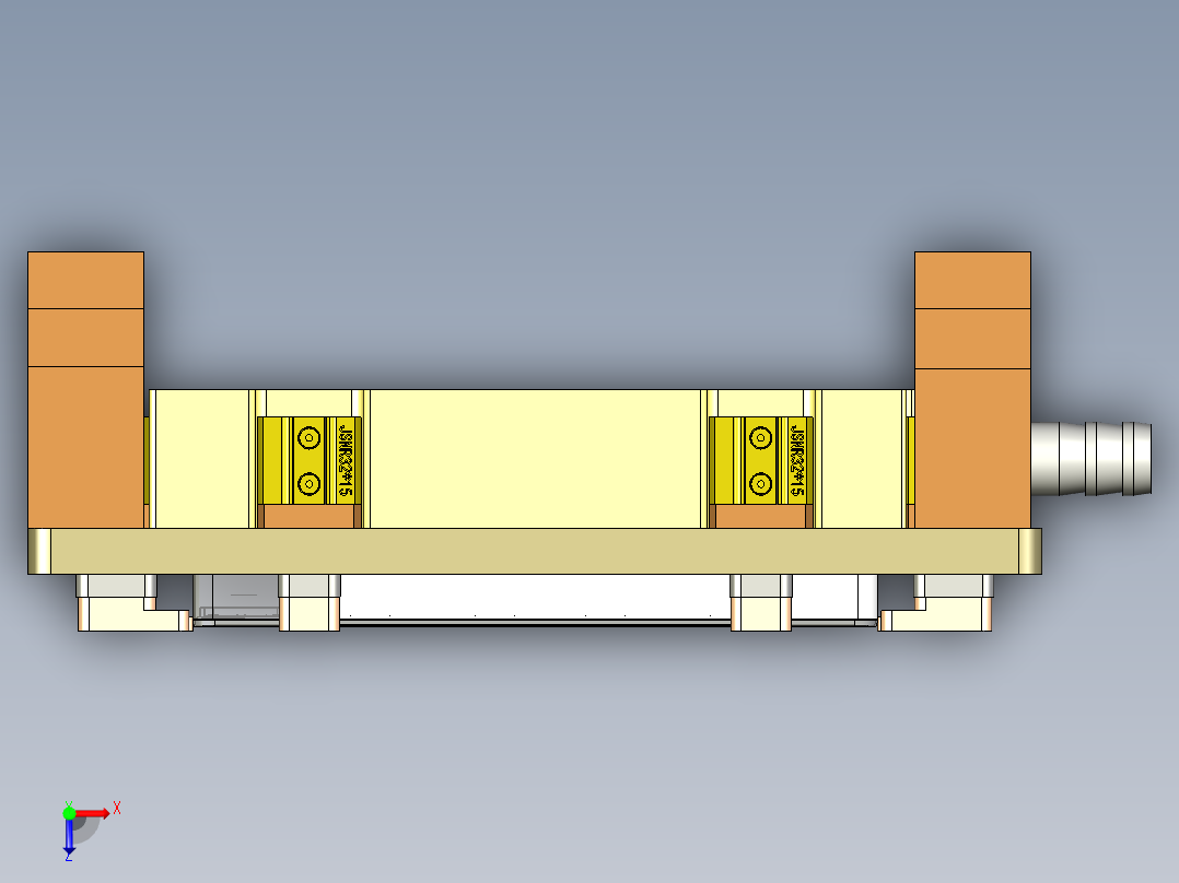E1-A-笔记本CNC工装夹具三维模型CNC2铣墙高C角-210120俯视图