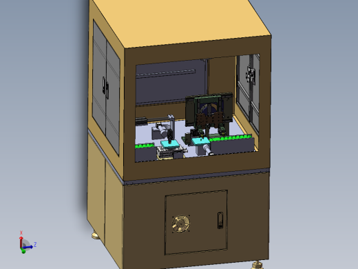 小五金自动搬运旋转检测设备