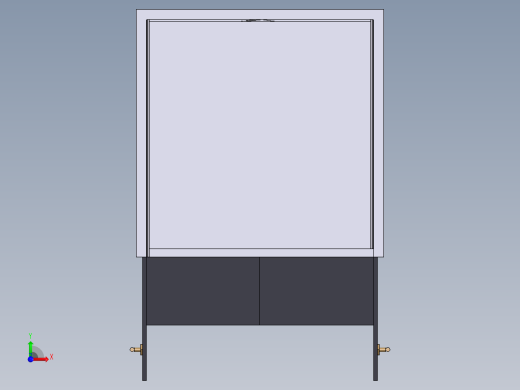 旋转鞋柜前视缩略图