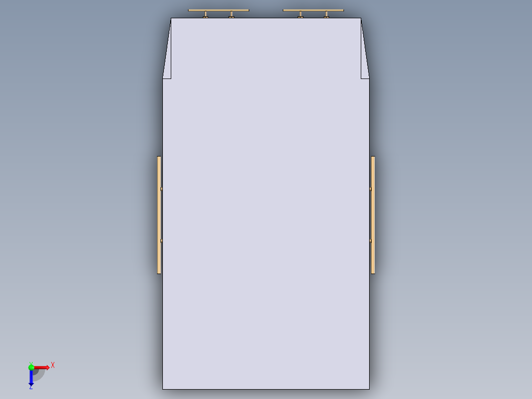 旋转鞋柜俯视图