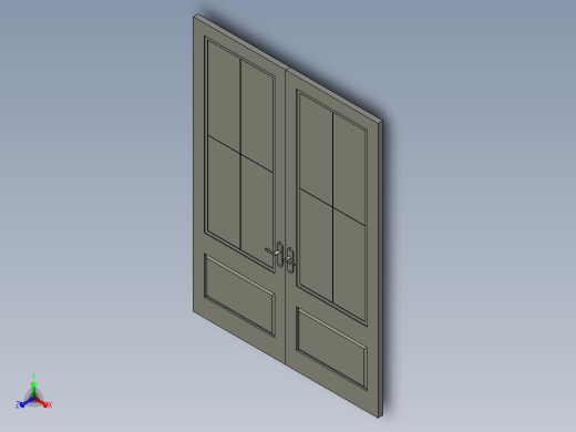 A0003005-双扇前门