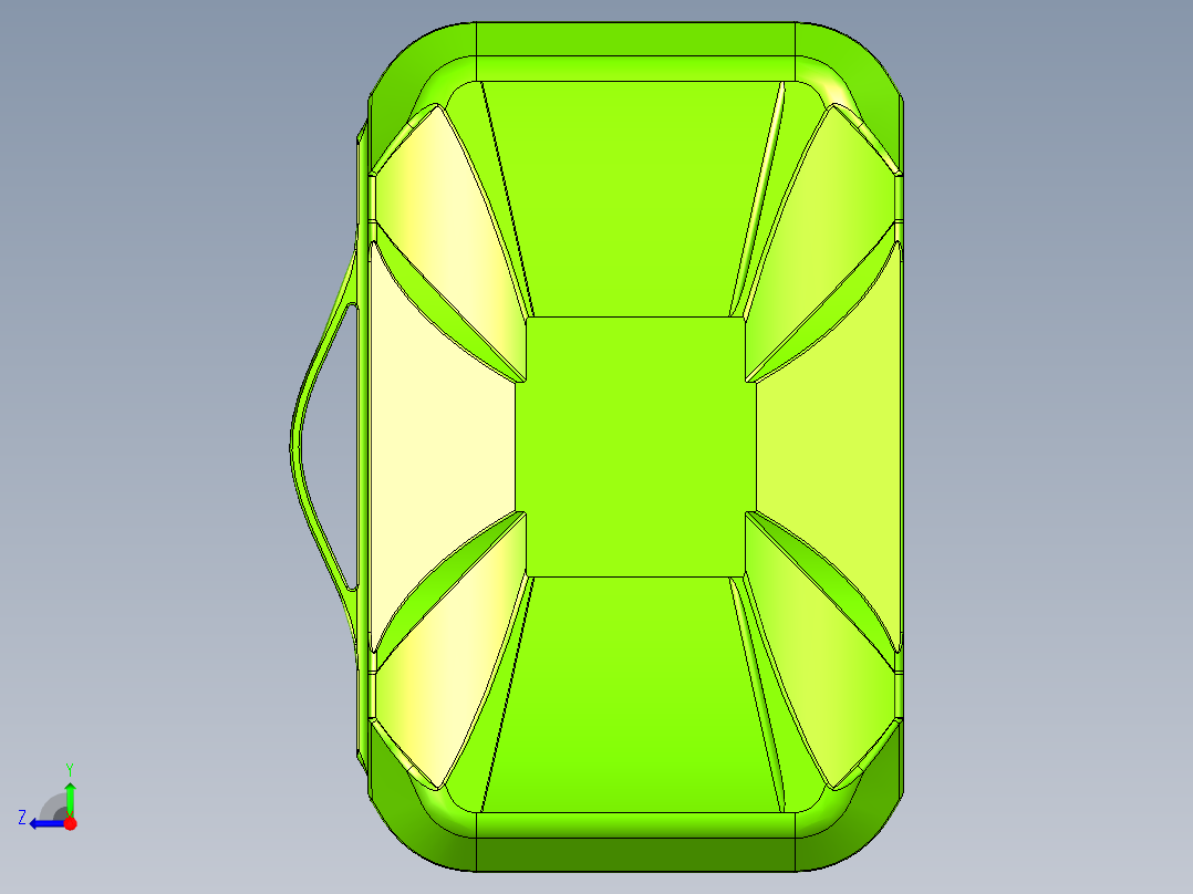 工具箱包右视图