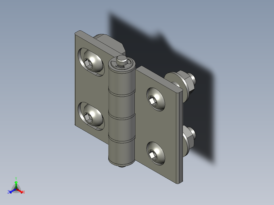 w56GXA65TJ1020-JEE左3-97d2-d-怡合达_AKQ01-G-Y-6247_合页正等轴测图