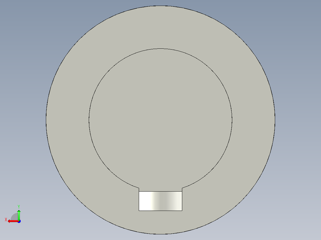 P127-十字联轴器后视图
