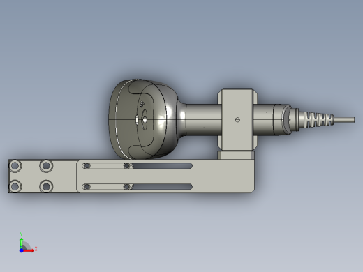 内扫码枪固定装配--前视缩略图