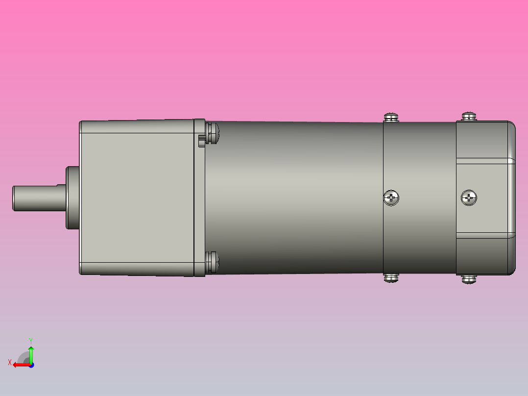 刹车电机5RK90GU-CFTM 5GU3KB～200KB后视图