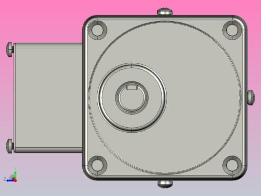 刹车电机5RK90GU-CFTM 5GU3KB～200KB右视缩略图