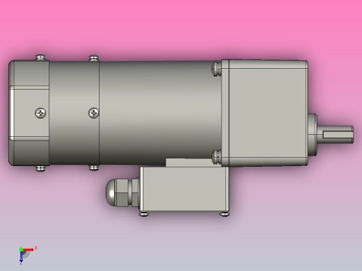 刹车电机5RK90GU-CFTM 5GU3KB～200KB俯视缩略图