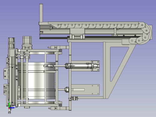开光纤壳机构左视缩略图