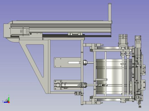 开光纤壳机构右视缩略图