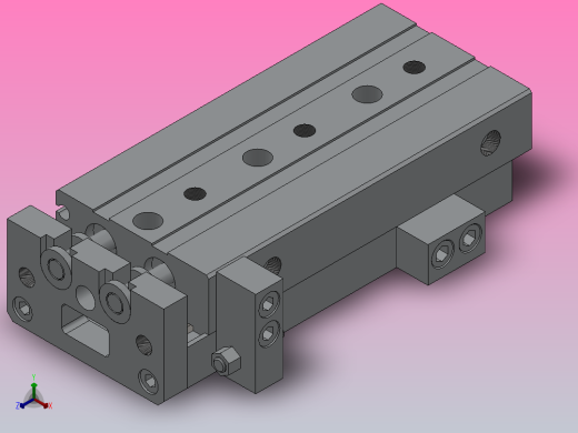 气动滑台HMXS8系列[HMXS8-40AS]
