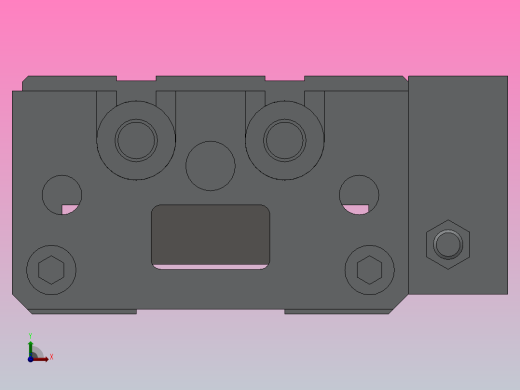 气动滑台HMXS8系列[HMXS8-40AS]前视缩略图