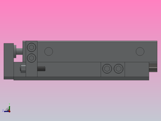 气动滑台HMXS8系列[HMXS8-40AS]右视缩略图