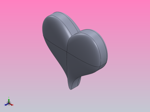 玻璃心正等轴测缩略图