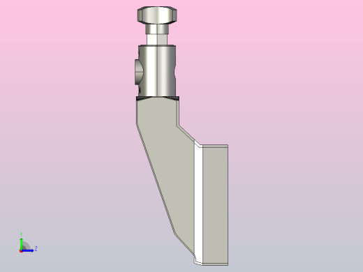 DZJ-B-C1调整支架左视缩略图
